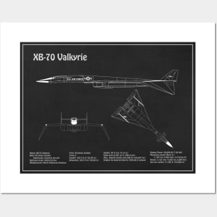 XB-70 Valkyrie Strategic Bomber - PD Posters and Art